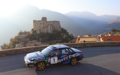 Rally: Sprint Energy è sul gradino più alto del podio nel Giro dei Monti Savonesi Storico